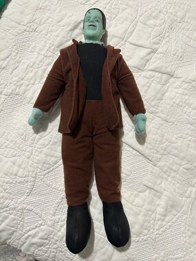 VNTG The Munsters "Herman Munster" Plush - Rare 1990s Classic TV Memorabilia